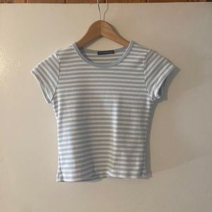 brandy melville striped ashlyn top !